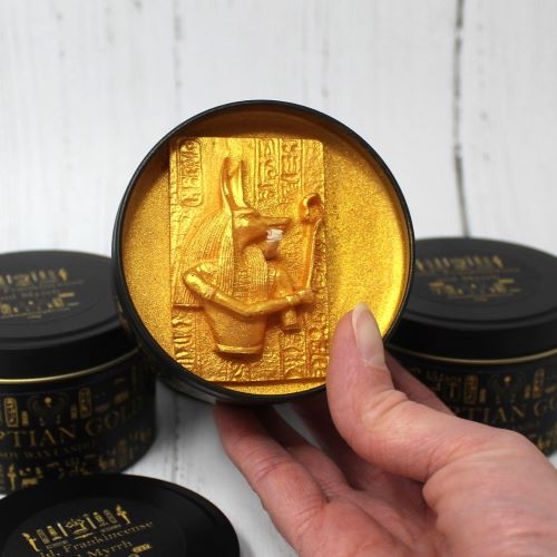 ANUBIS Egyptian Gold, Frankincense and Myrrh 220g Candle